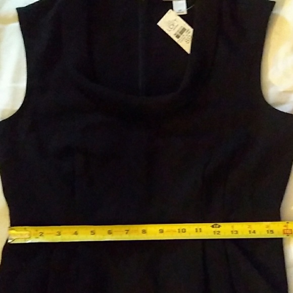 🆕 NWT LOFT Fitted Sleeveless Dress w/Collar& Pkts - Picture 5 of 8